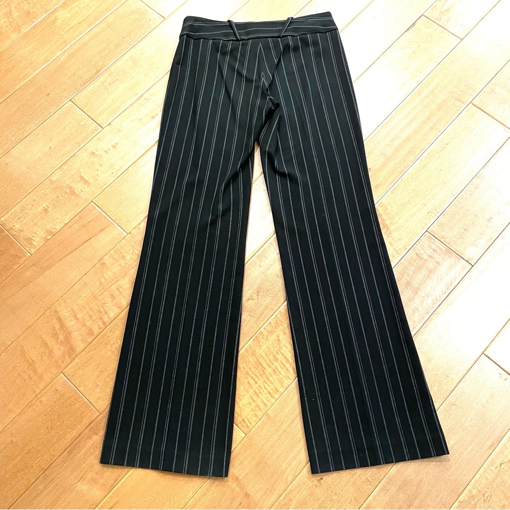 BEBE Women’s Striped Pants Size 4 Work Trousers y2k - Picture 5 of 7